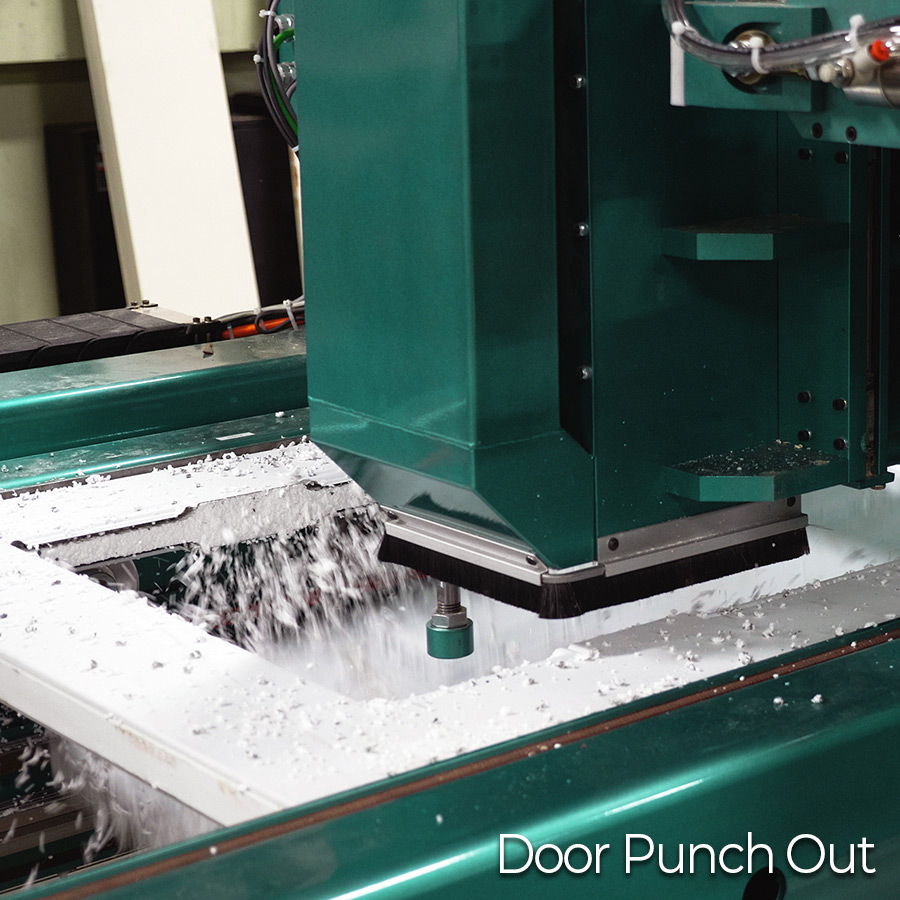 Door punch out